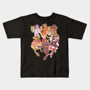 The Winx Club in Monster High Kids T-Shirt